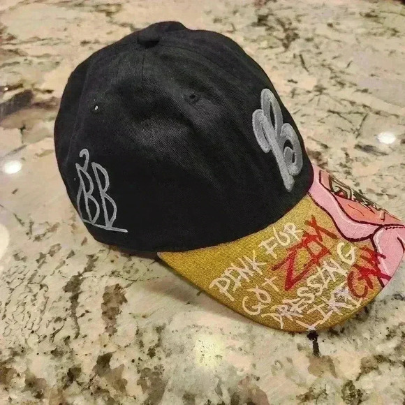 Custom Painted NEWHATTAN Invader Zim Nickelodeon Adjustable Ball Baseball Cap - Picture 2 of 9